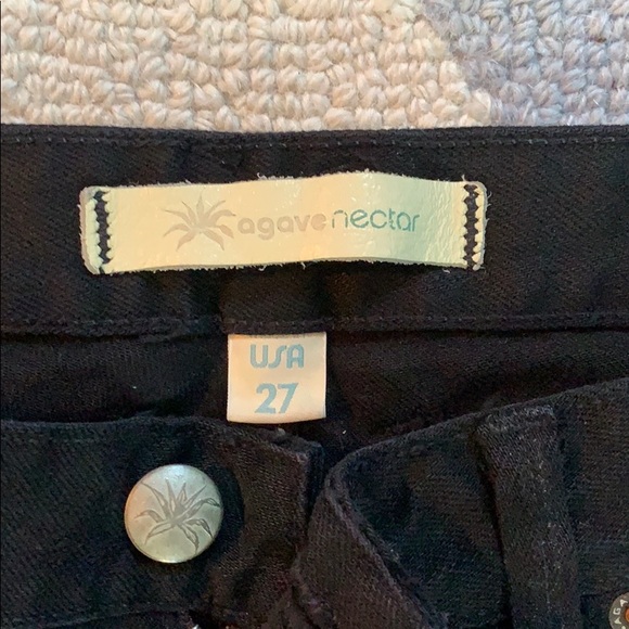 Agave Nectar Black Jeans - Picture 3 of 5